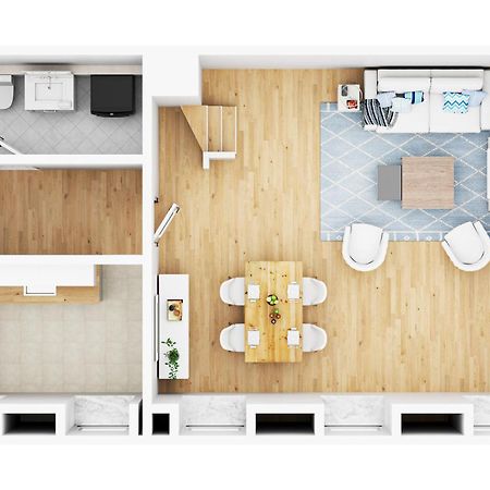 Fewo1846 - Lille Petuhtante II - Elegante Vintage-Wohnung Mit 2 Schlafzimmern Flensburg Eksteriør bilde