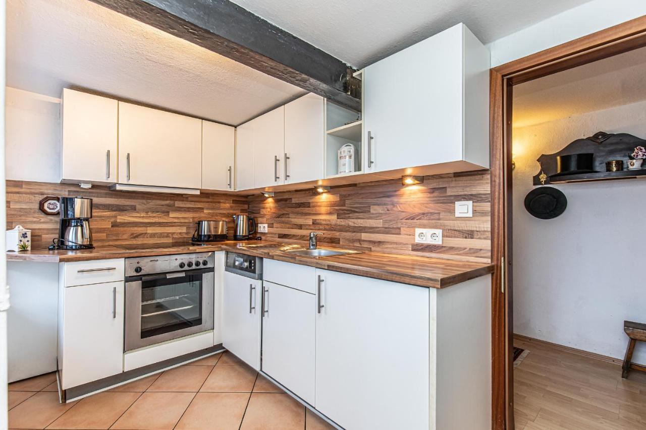 Fewo1846 - Lille Petuhtante II - Elegante Vintage-Wohnung Mit 2 Schlafzimmern Flensburg Eksteriør bilde