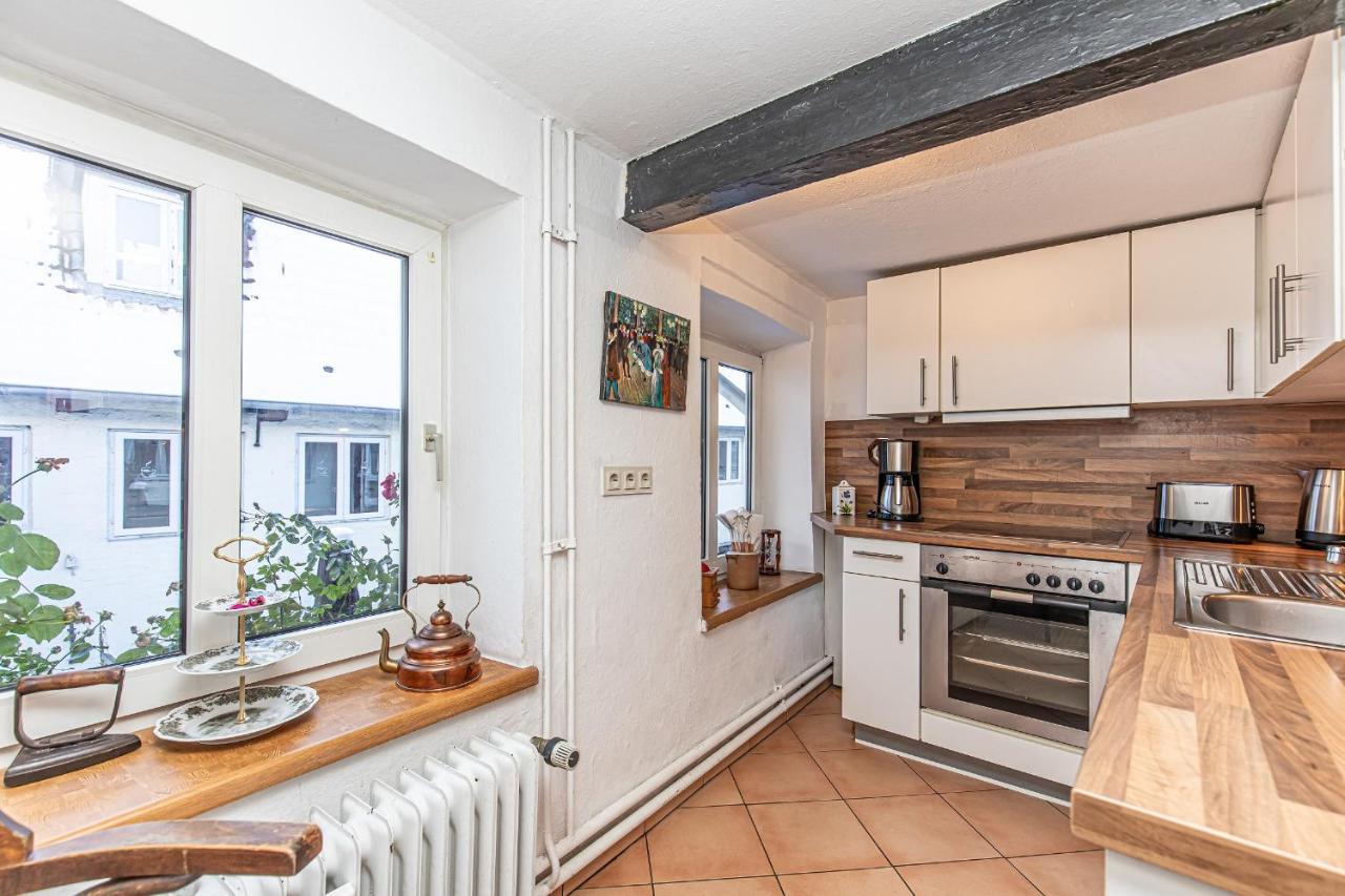 Fewo1846 - Lille Petuhtante II - Elegante Vintage-Wohnung Mit 2 Schlafzimmern Flensburg Eksteriør bilde